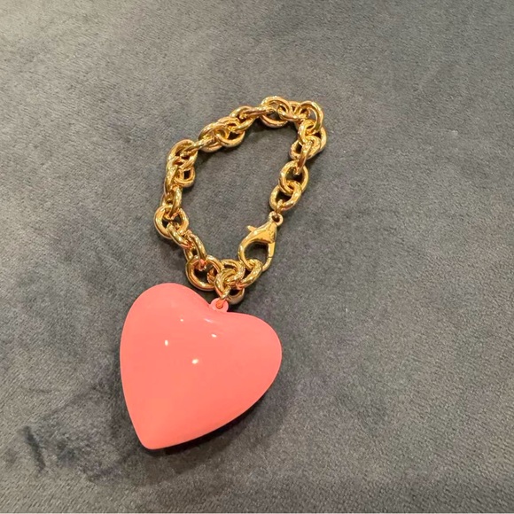 Roxanne Assoulin The Puffy Heart Bracelet in baby Pink - Picture 2 of 3